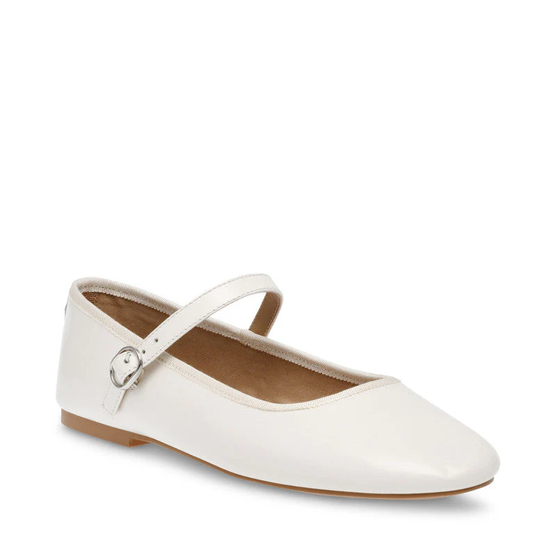 Vinetta White Women's Ballerinas