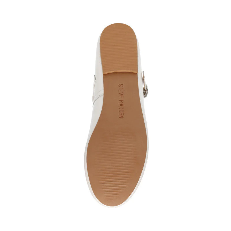 Vinetta White Women's Ballerinas - Image 3