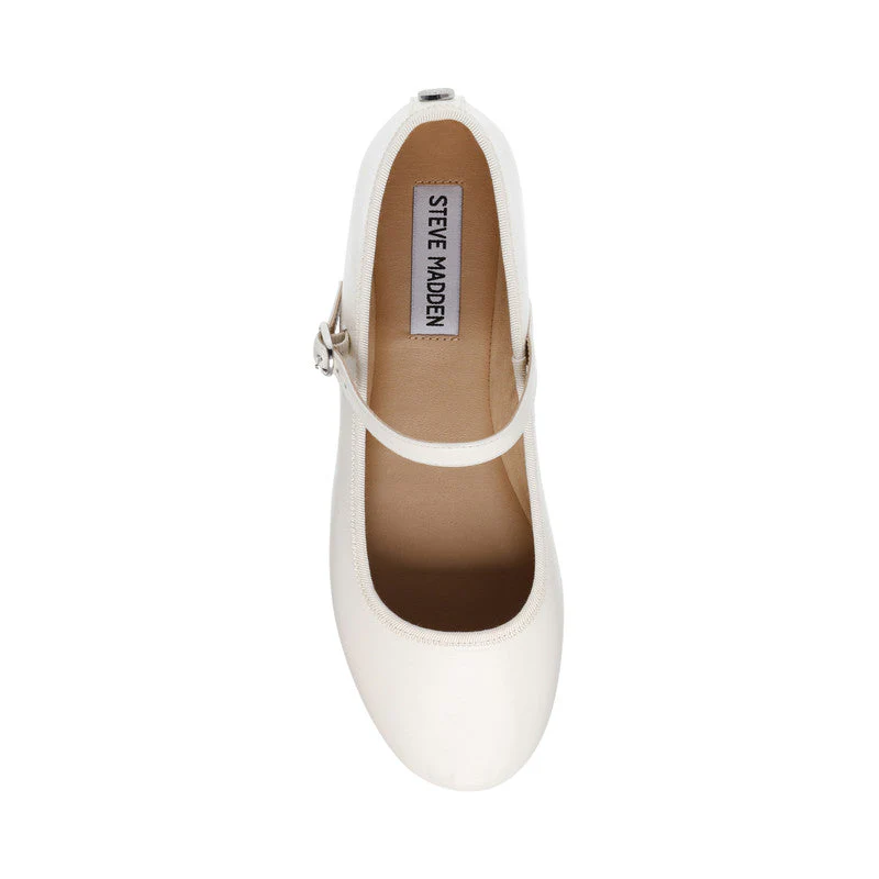 Vinetta White Women's Ballerinas - Image 6