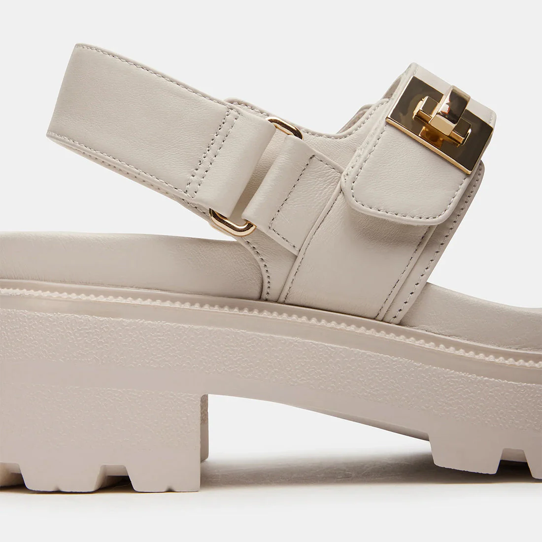 Supermona Women's Bone Leather Sandals - Image 3