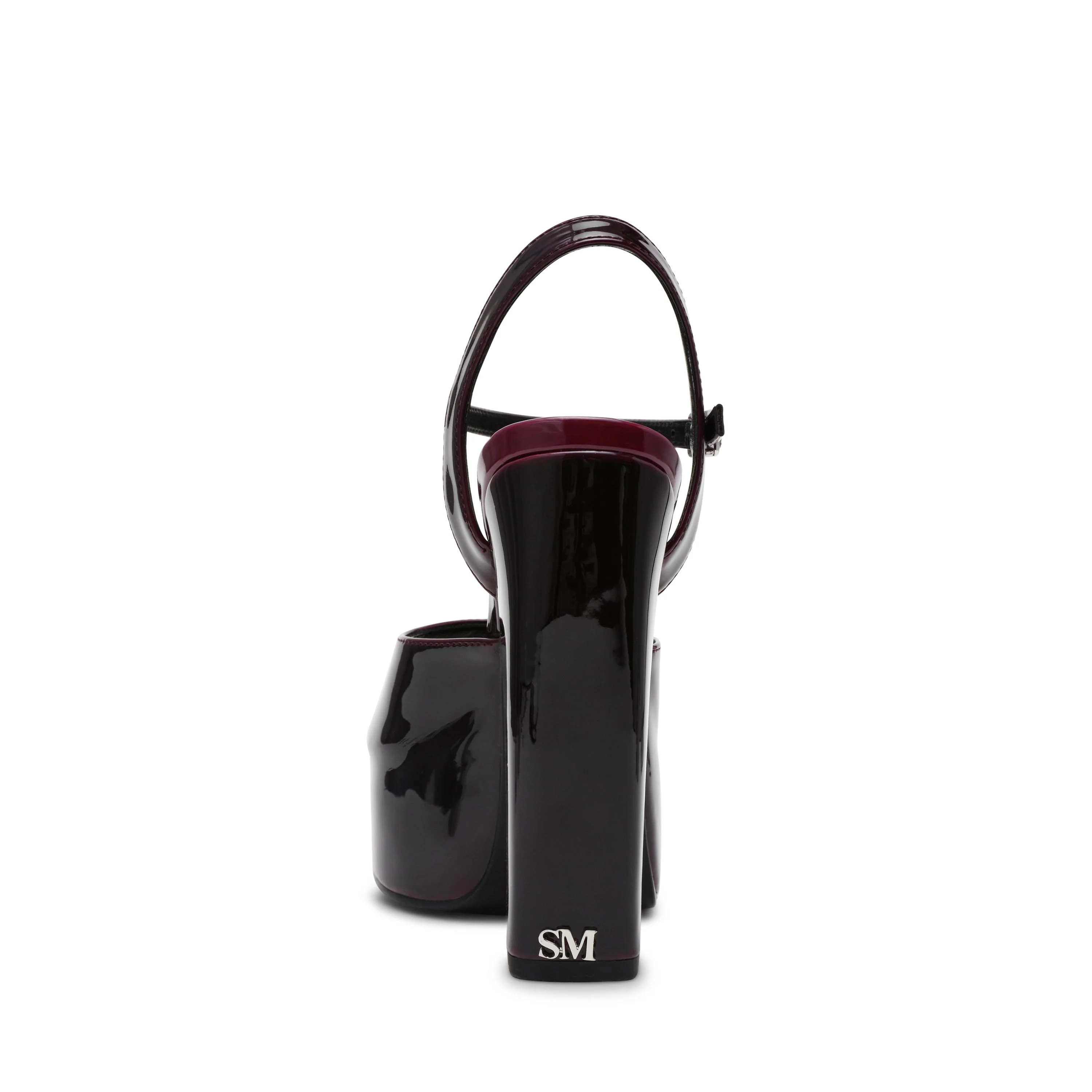 Tandem Women's Dark Cherry Patent Heels - Image 3