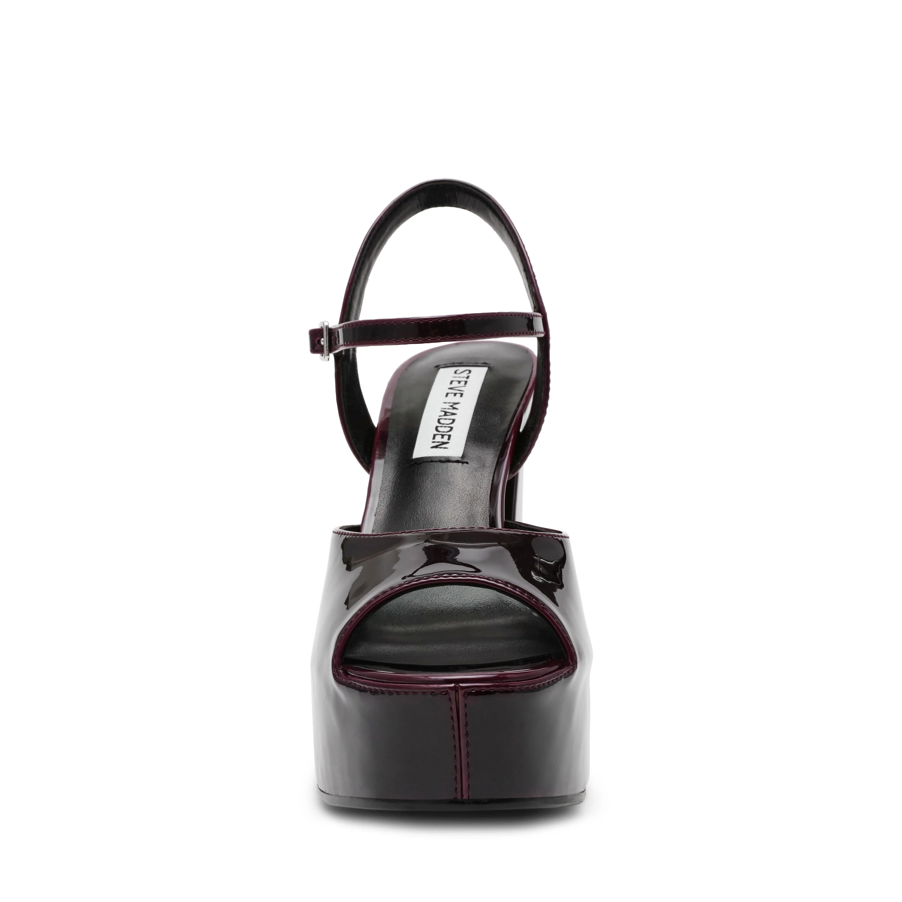 Tandem Women's Dark Cherry Patent Heels - Image 4