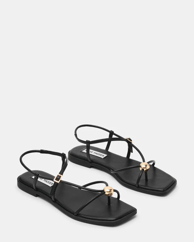 Tiki Black Women's Flat-Casual Sandals - Image 2