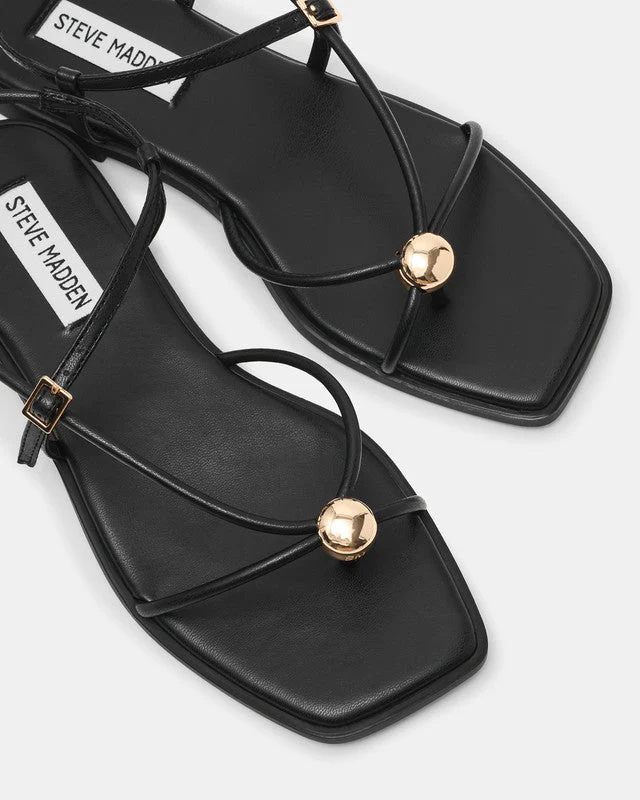 Tiki Black Women's Flat-Casual Sandals - Image 4