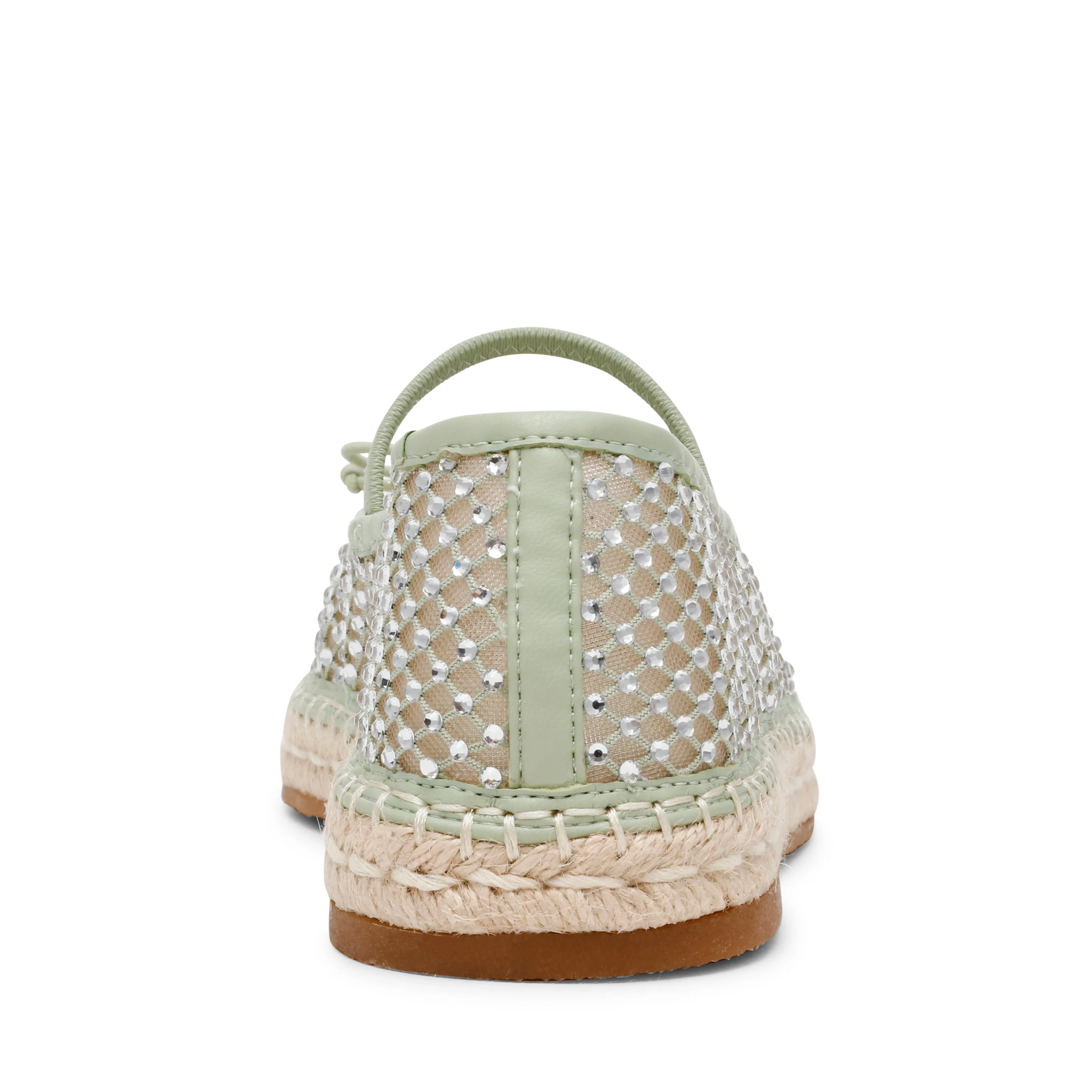 Tobago-R Women's Lime Mesh Ballet Flats - Image 3