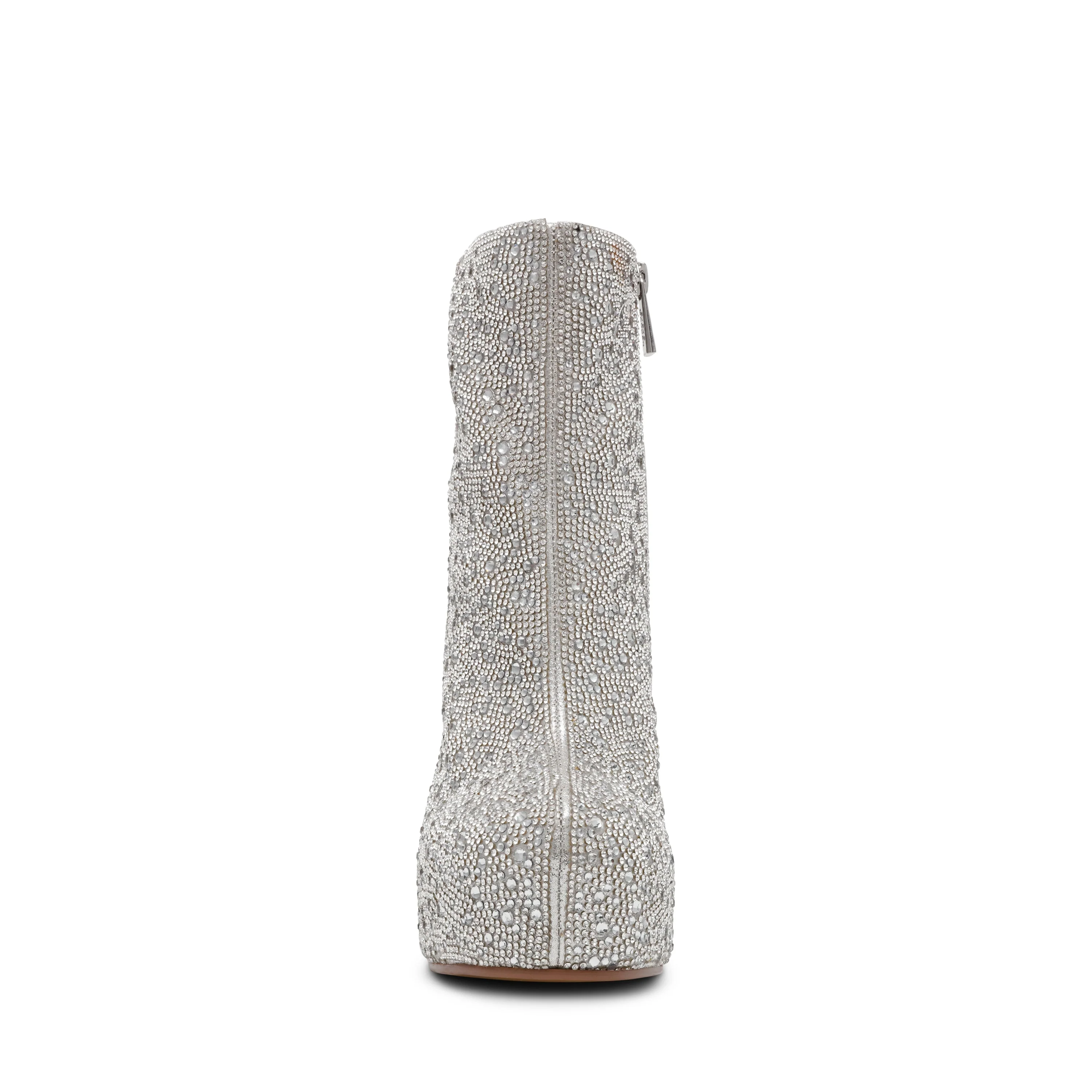 Torcher-R Women's Silver Heeled Boots - Image 4