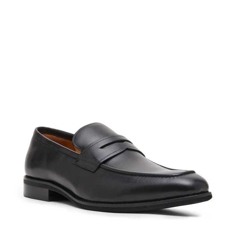 Treasure Men's Black Formal Shoes