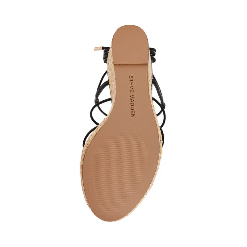 Tulym Black Women's Wedges - Image 3