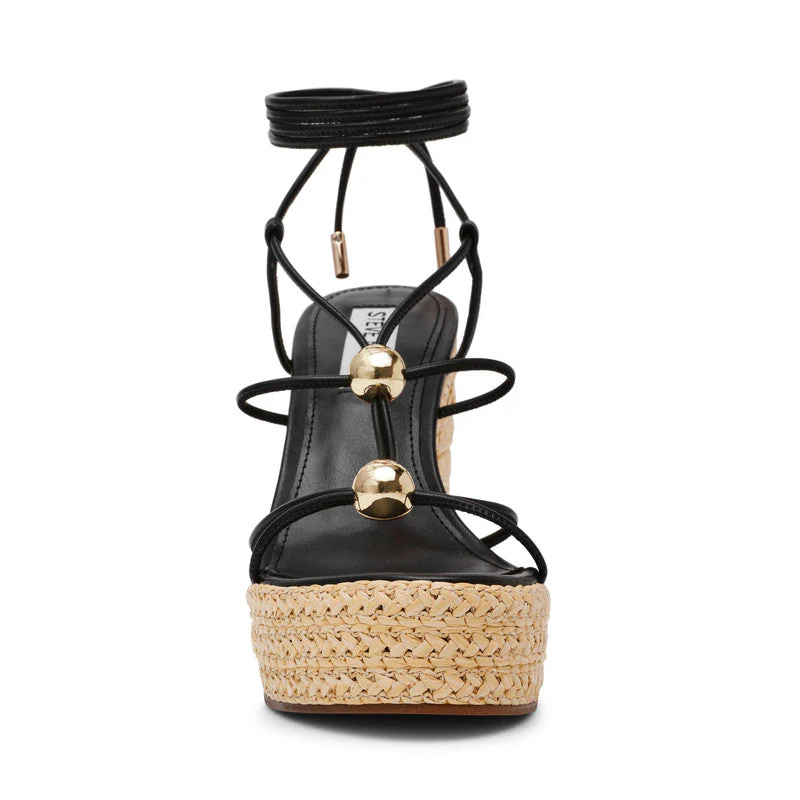 Tulym Black Women's Wedges - Image 5