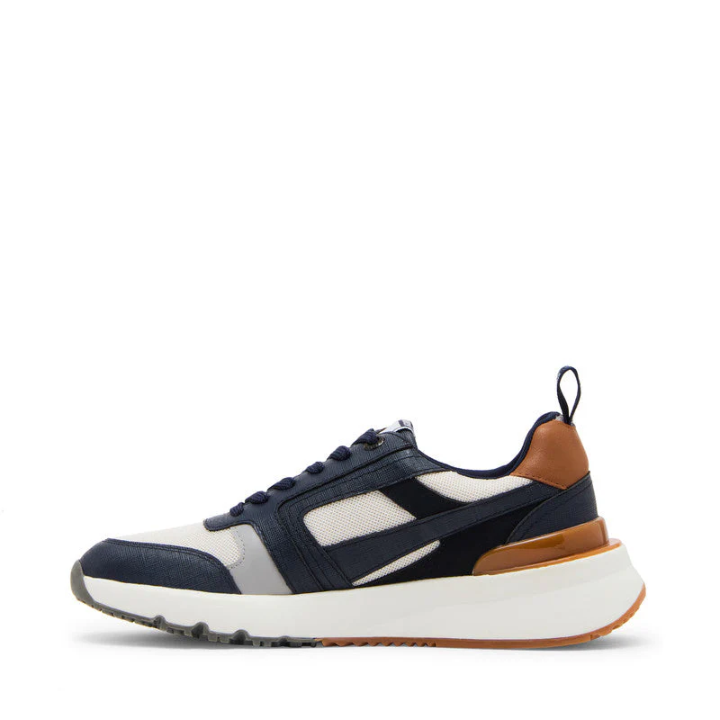 Velocityrush Navy Blue Men's Sneakers - Image 2