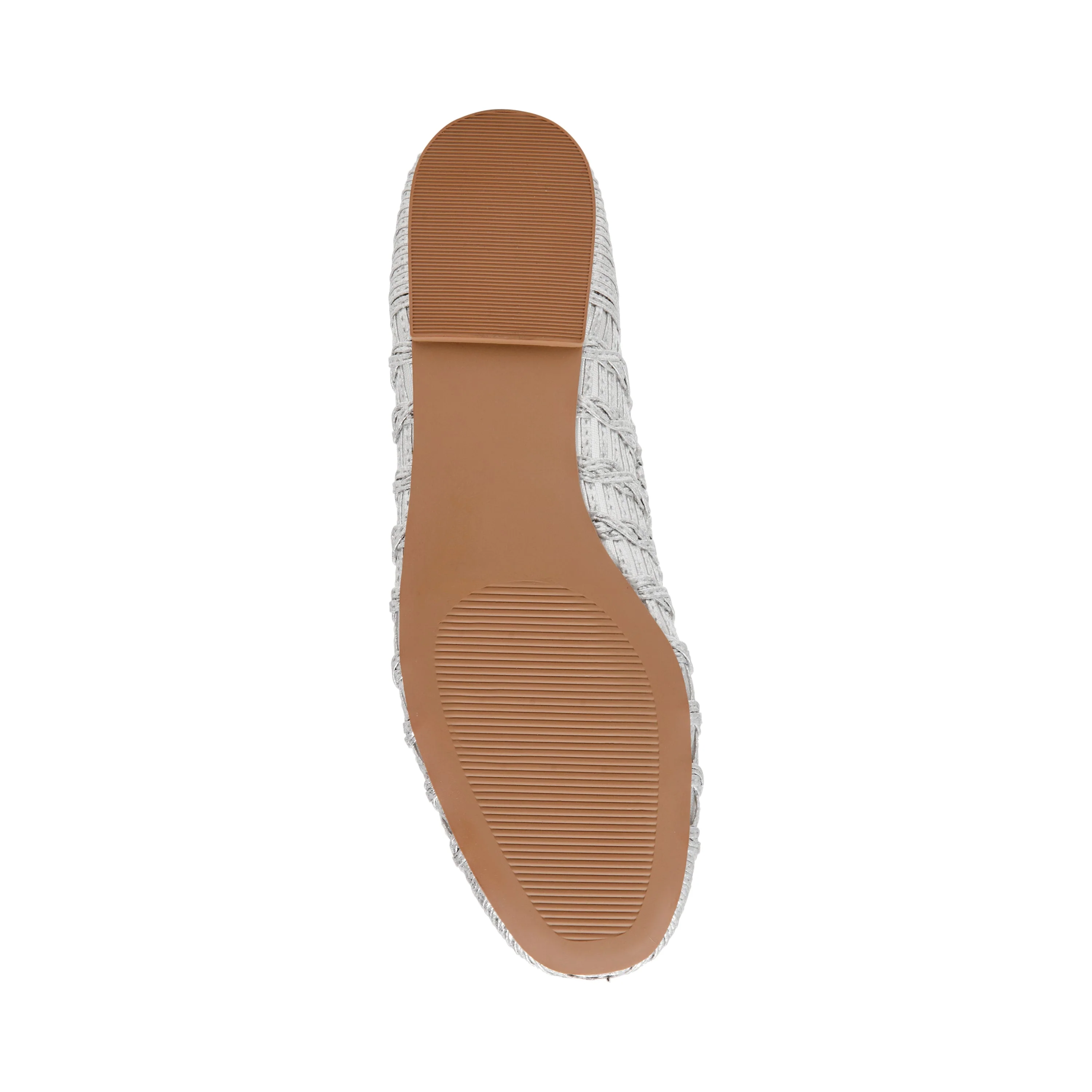 Warm-Up Women's Silver Ballet Flats - Image 5