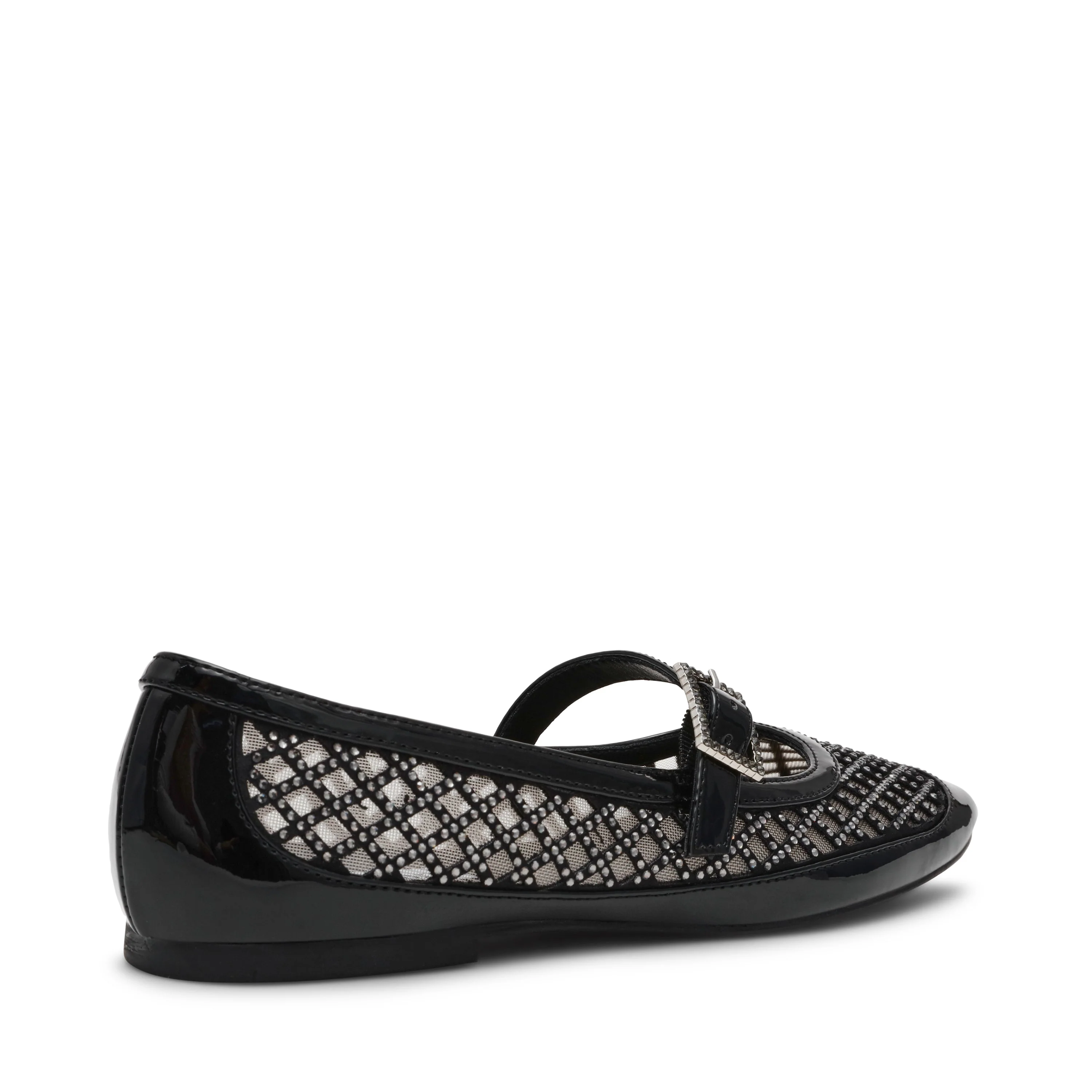 Well-Done Women's Black Patent Ballerinas - Image 2