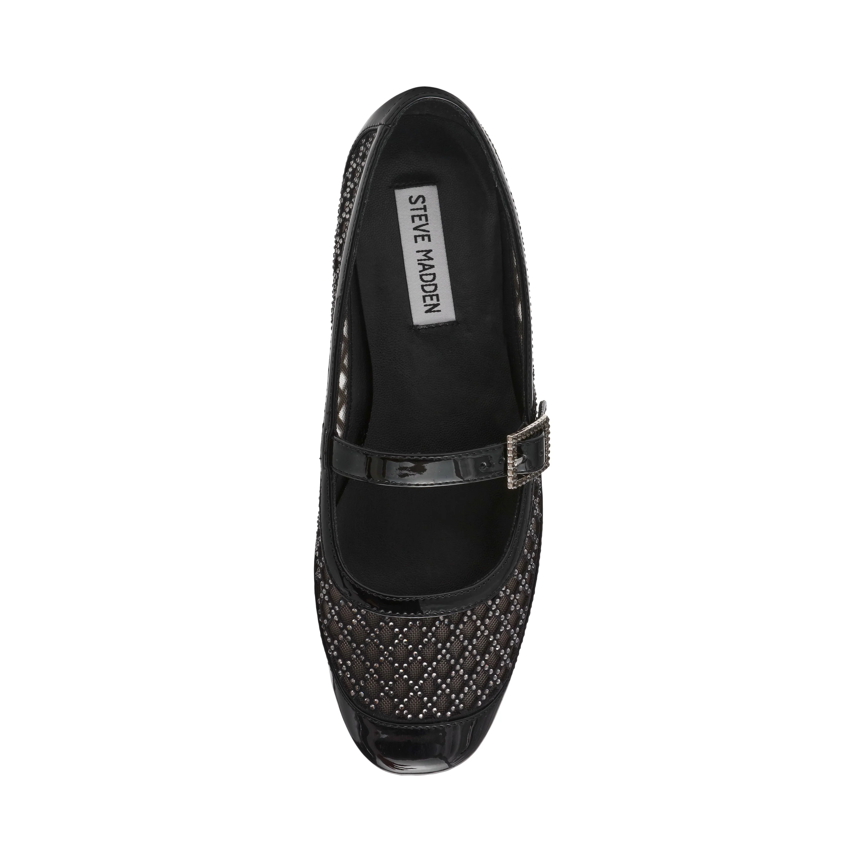 Well-Done Women's Black Patent Ballerinas - Image 4
