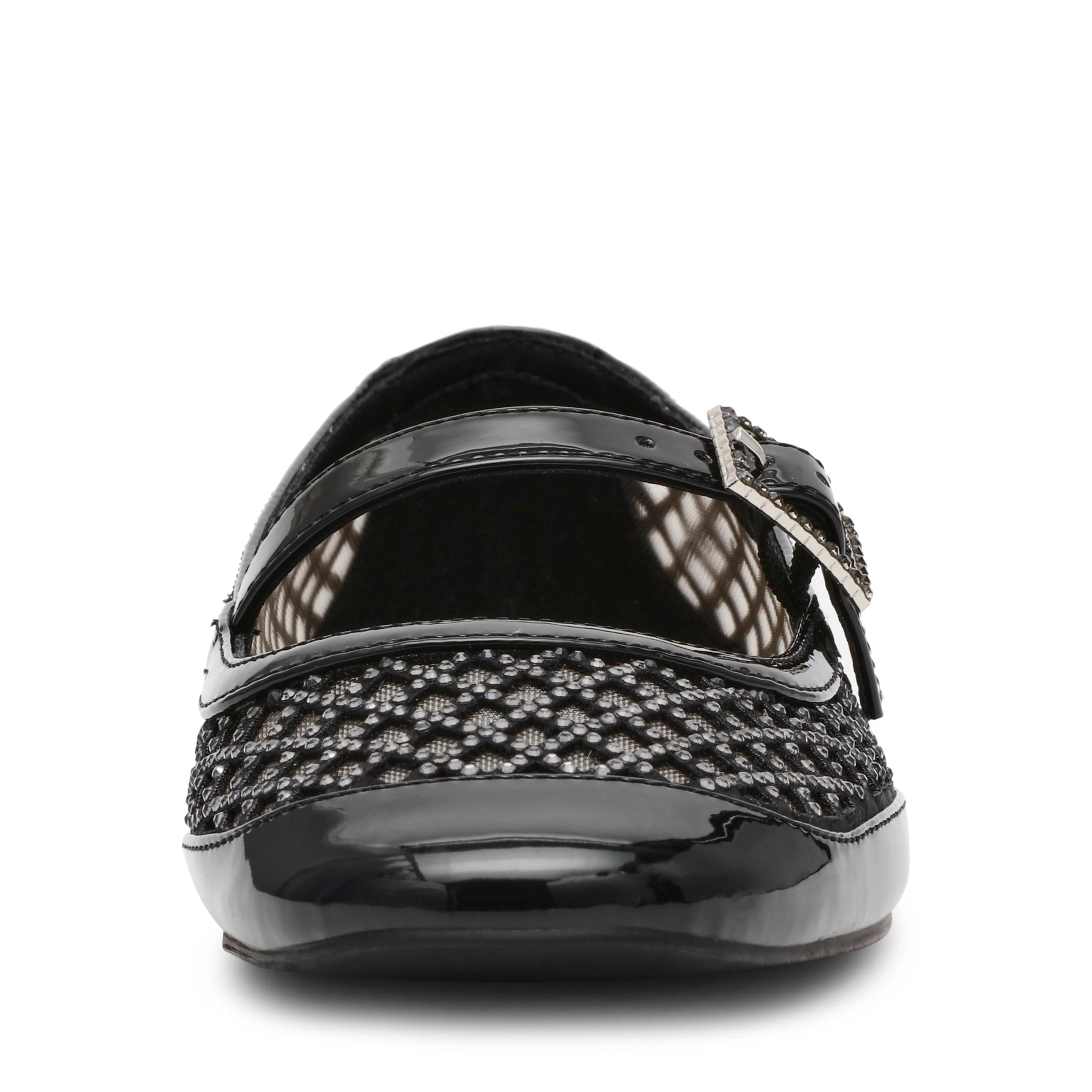 Well-Done Women's Black Patent Ballerinas - Image 6