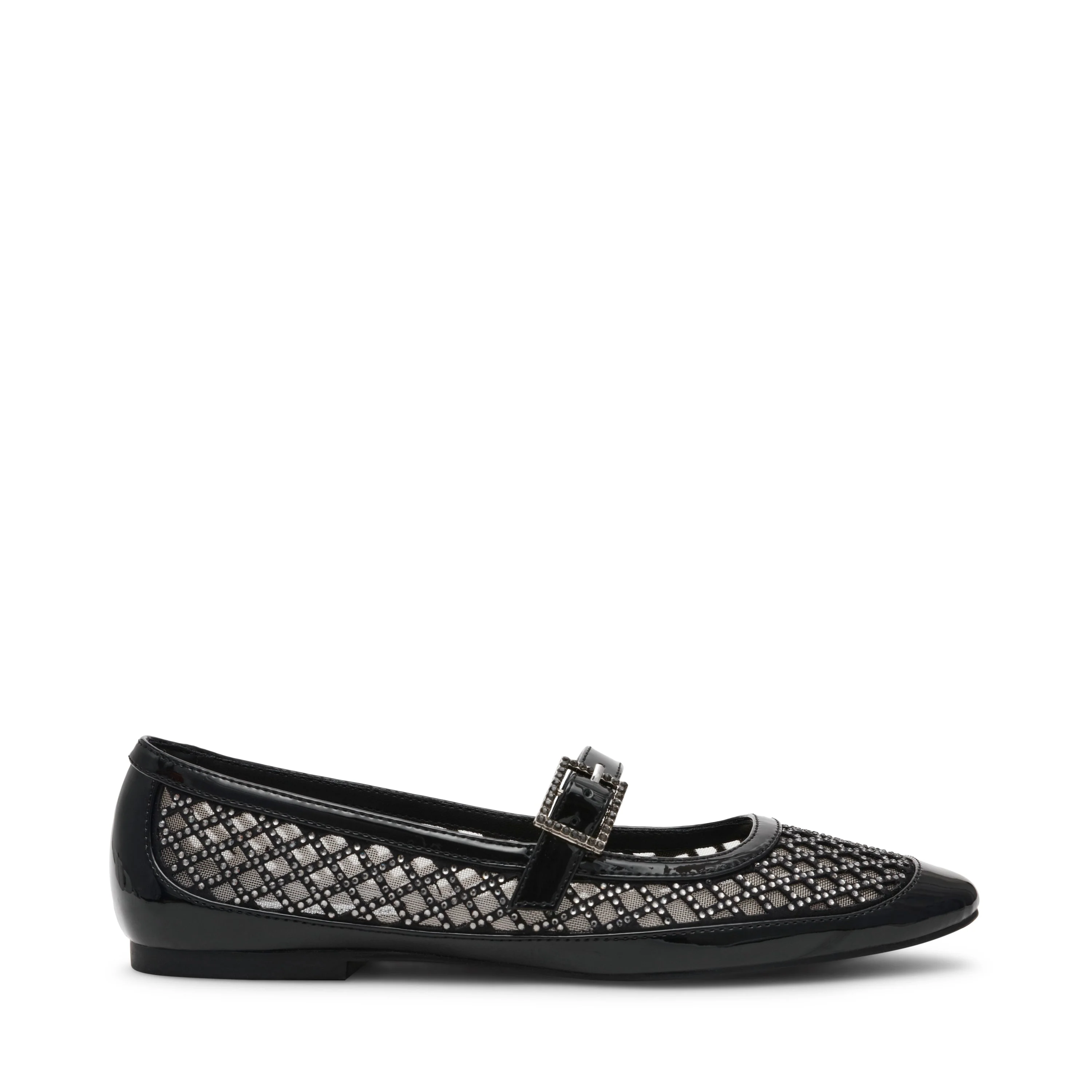 Well-Done Women's Black Patent Ballerinas - Image 7