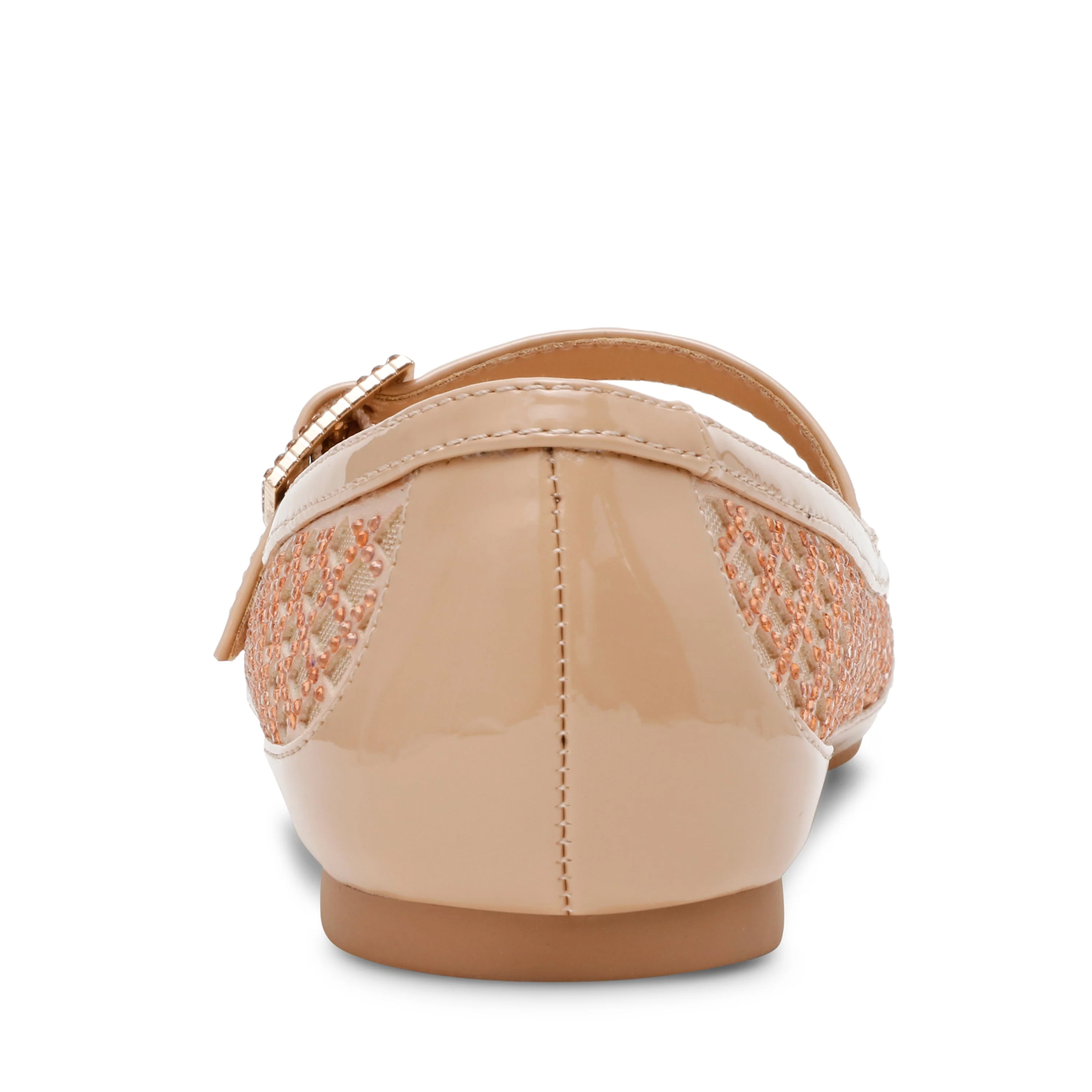 Well-Done Women's Blush Patent Ballerinas - Image 5