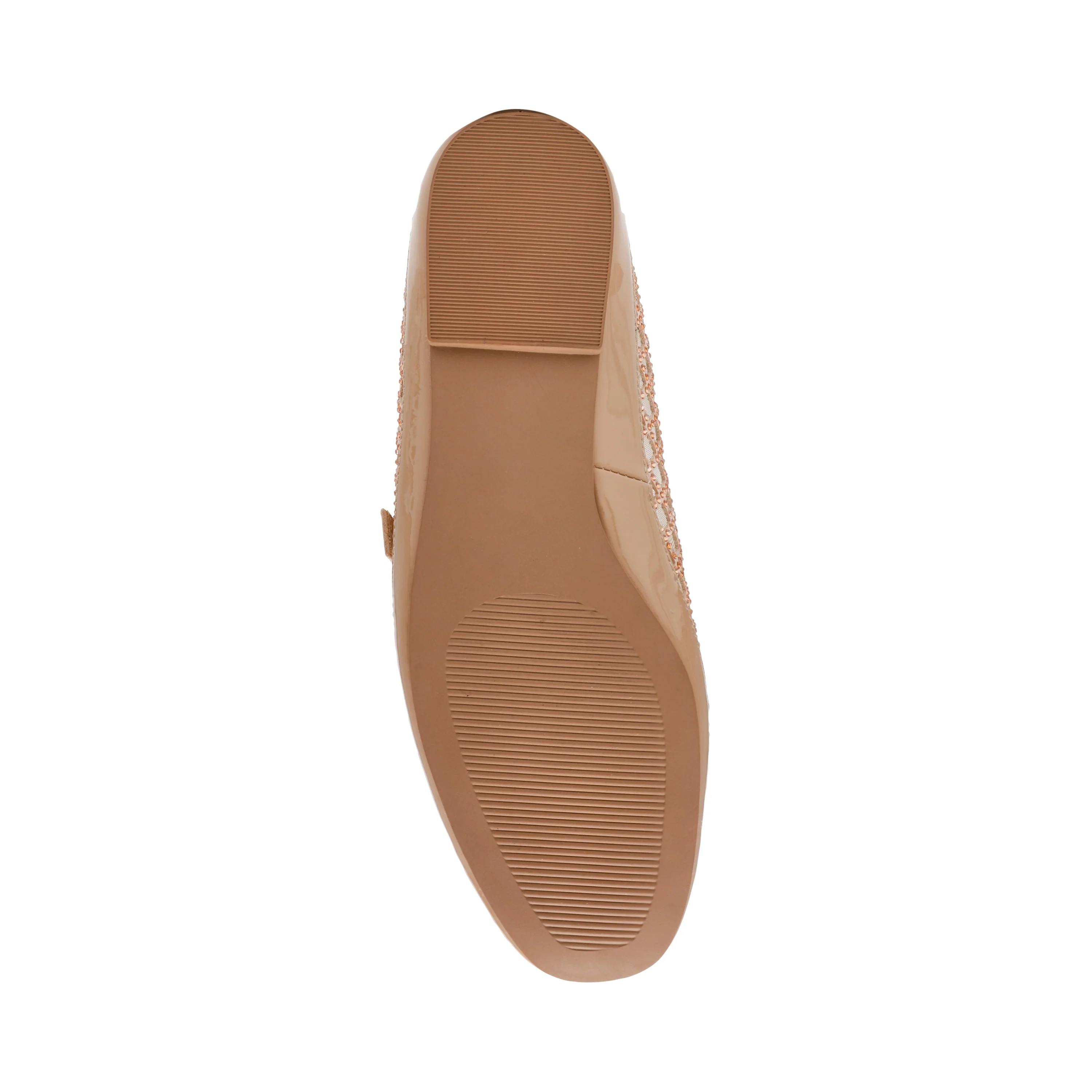 Well-Done Women's Blush Patent Ballerinas - Image 8