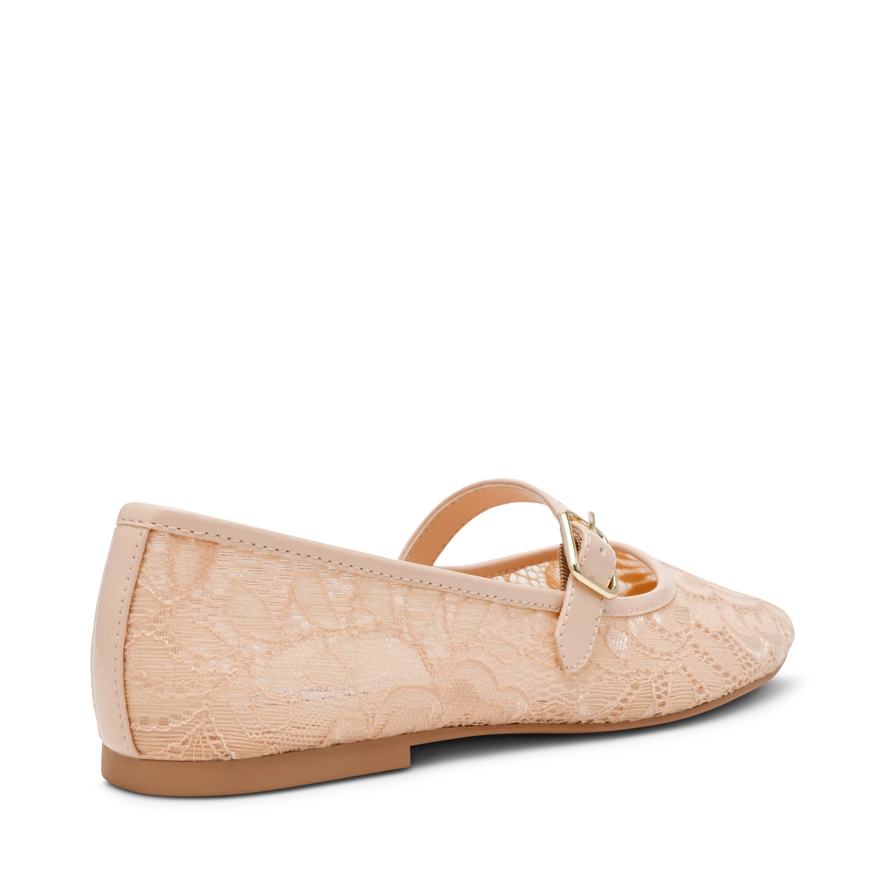 Wildflower-L Women's Blush Lace Ballerinas - Image 2