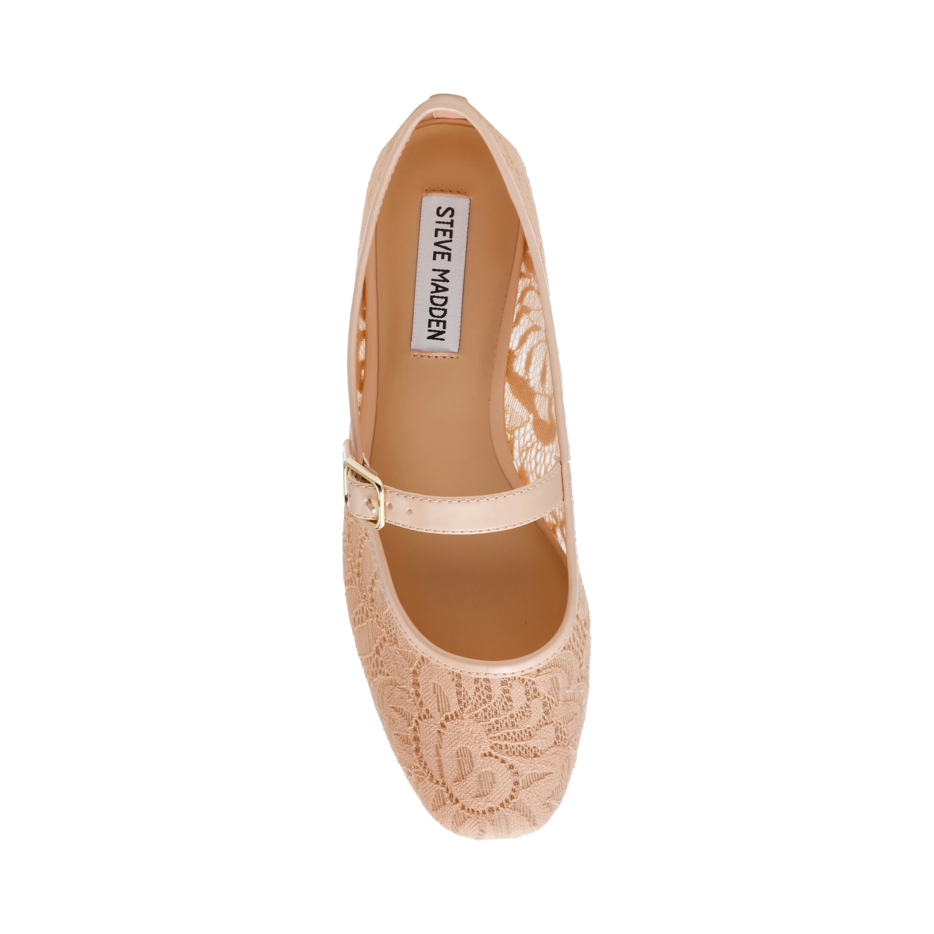 Wildflower-L Women's Blush Lace Ballerinas - Image 5