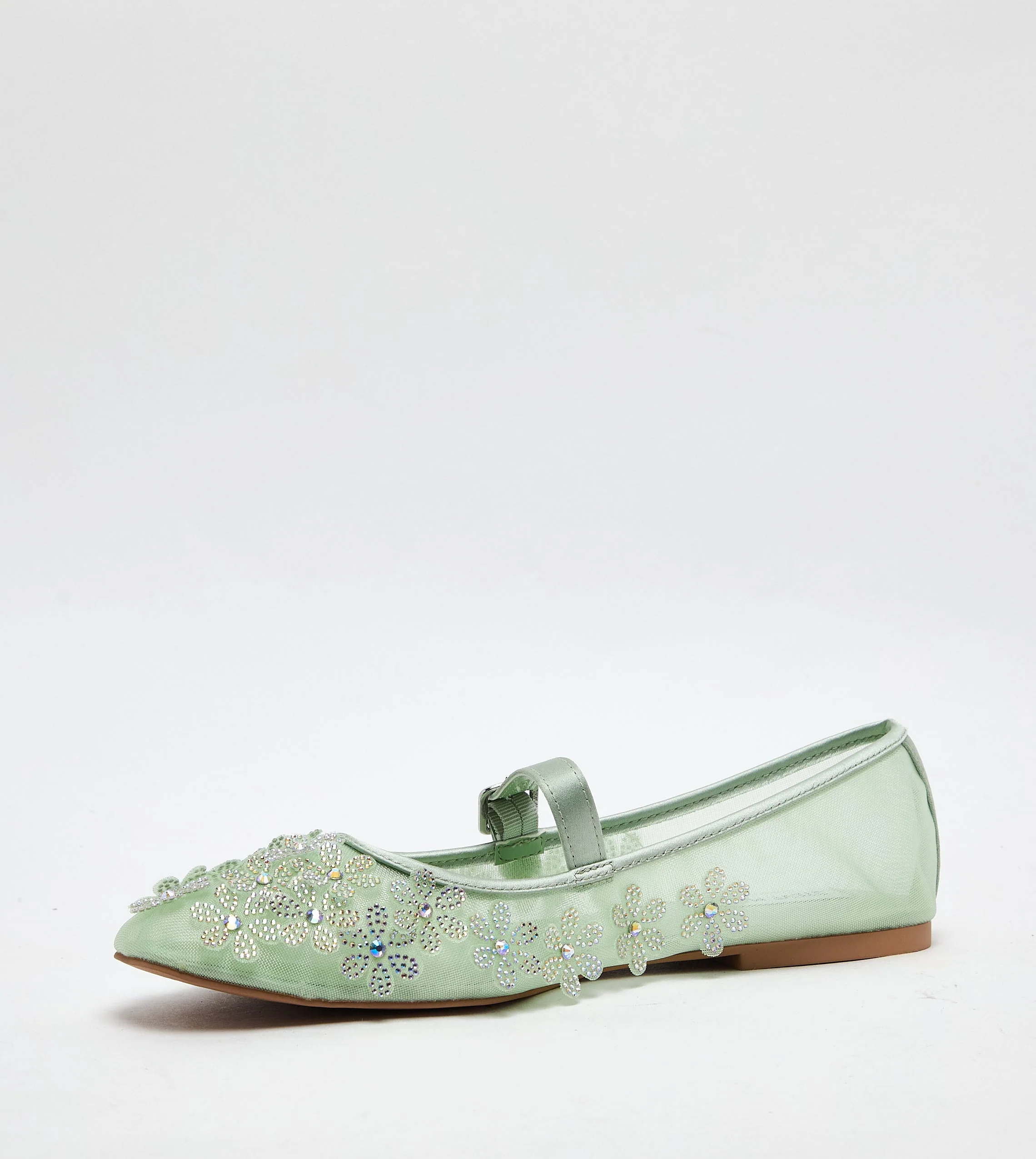 Wildlife Women's Green Ballet Flats - Image 3