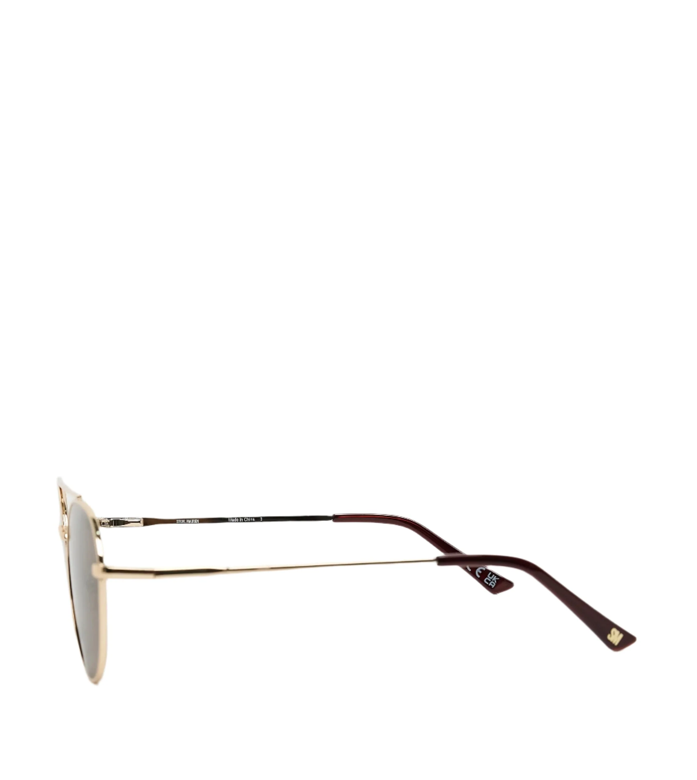 Classic Women's Gold Sunglasses - Image 3