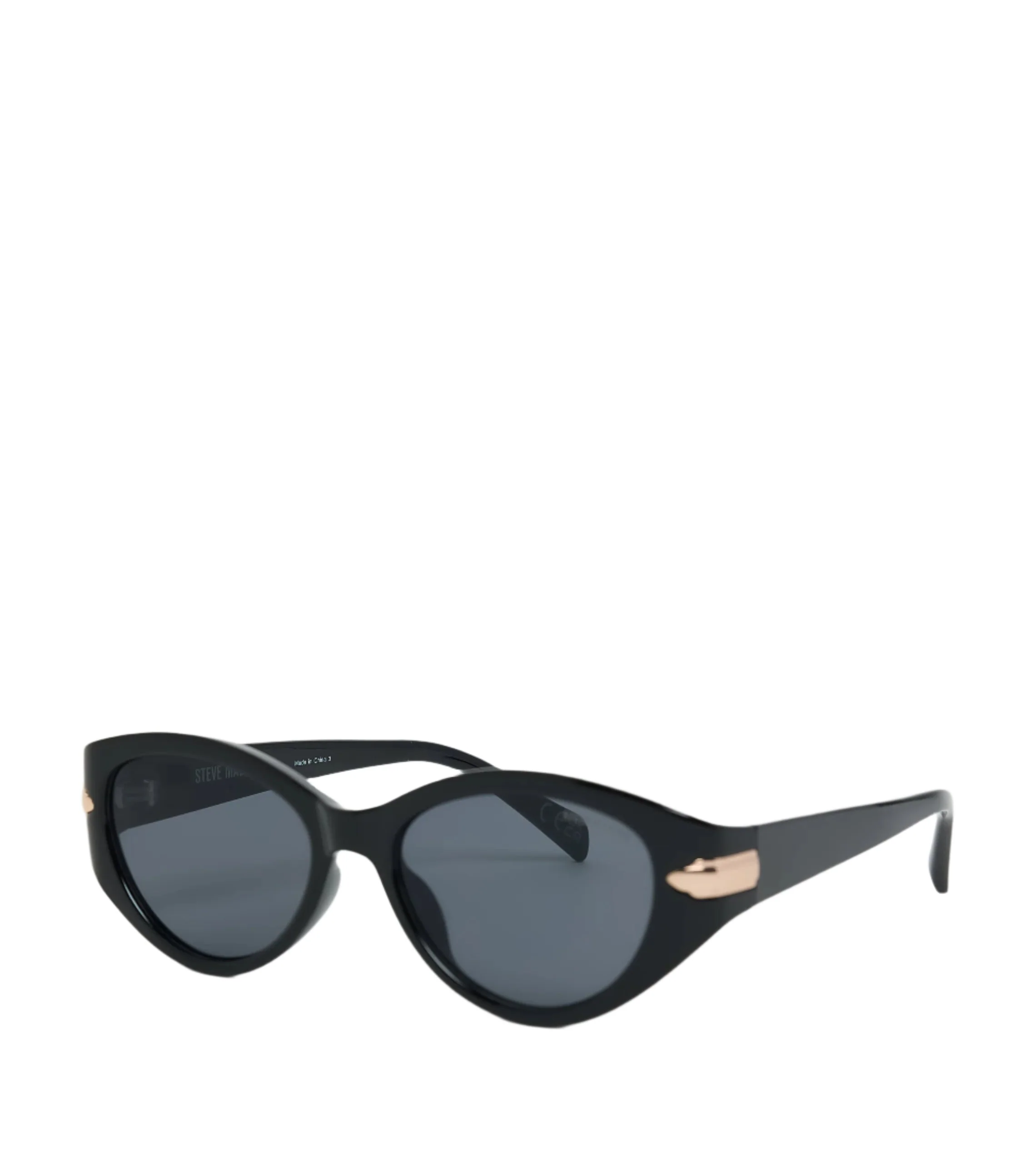 Sleek Women's Black Sunglasses - Image 3
