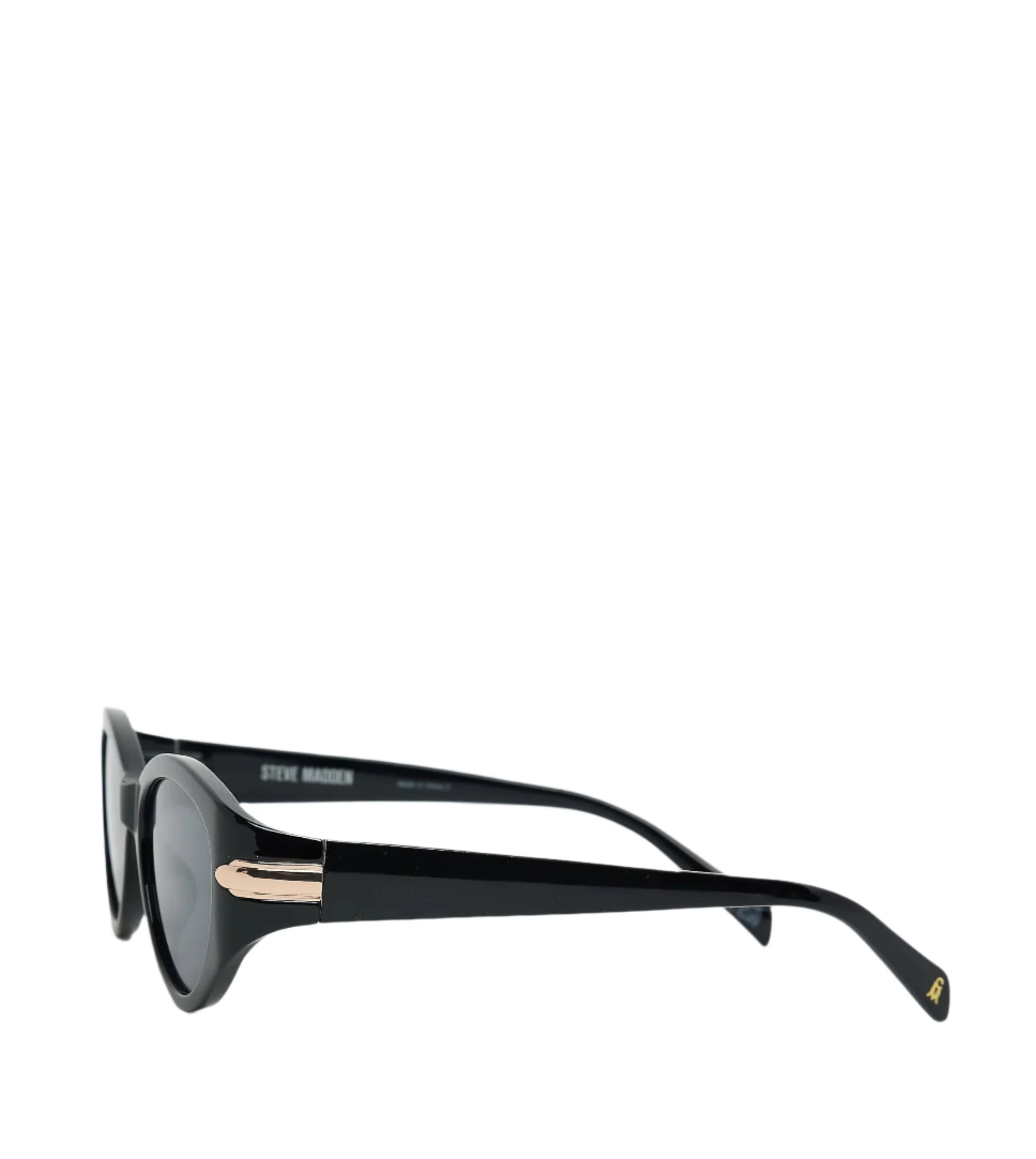 Sleek Women's Black Sunglasses - Image 4