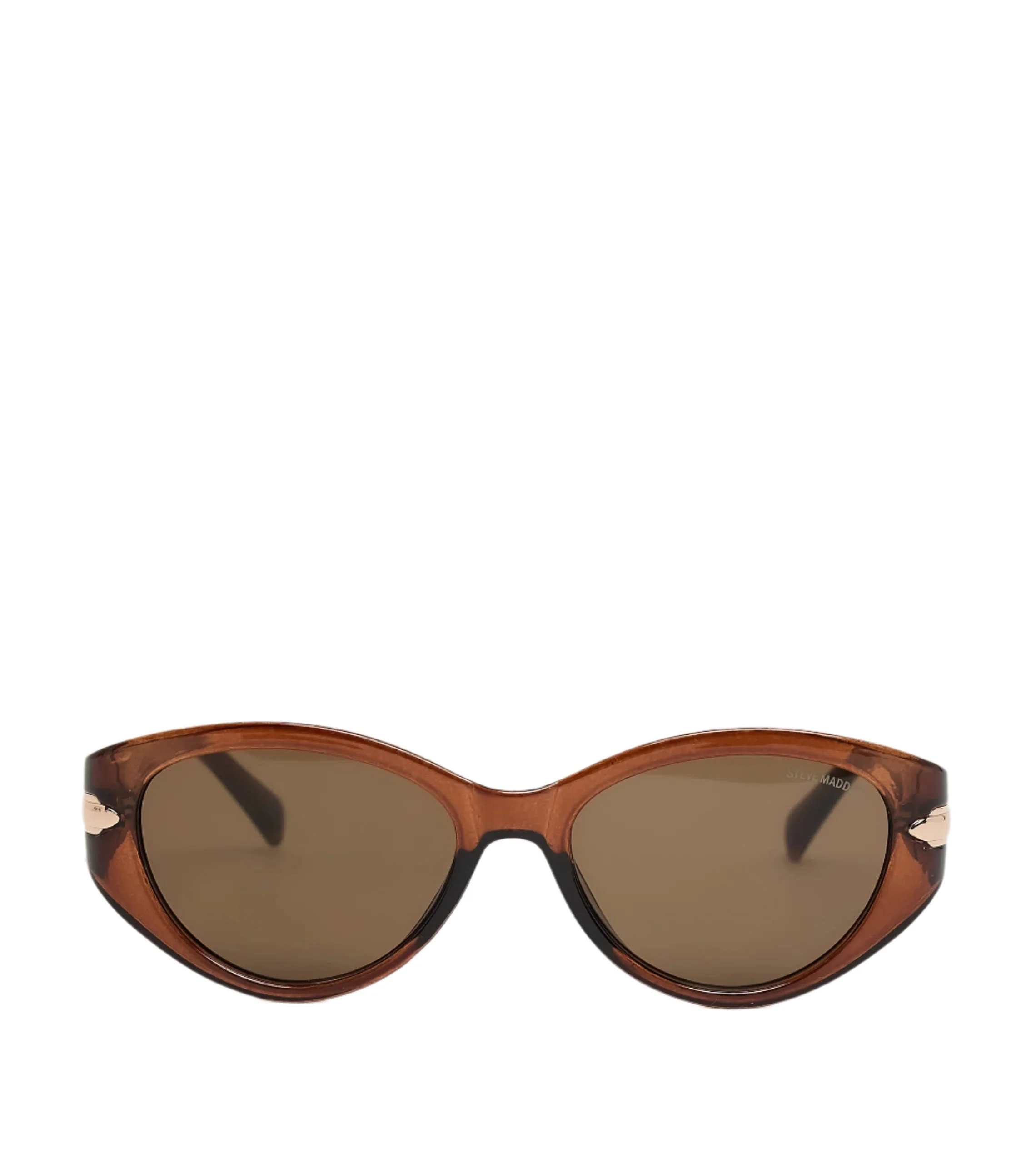 Sleek Women's Dark Brown Sunglasses