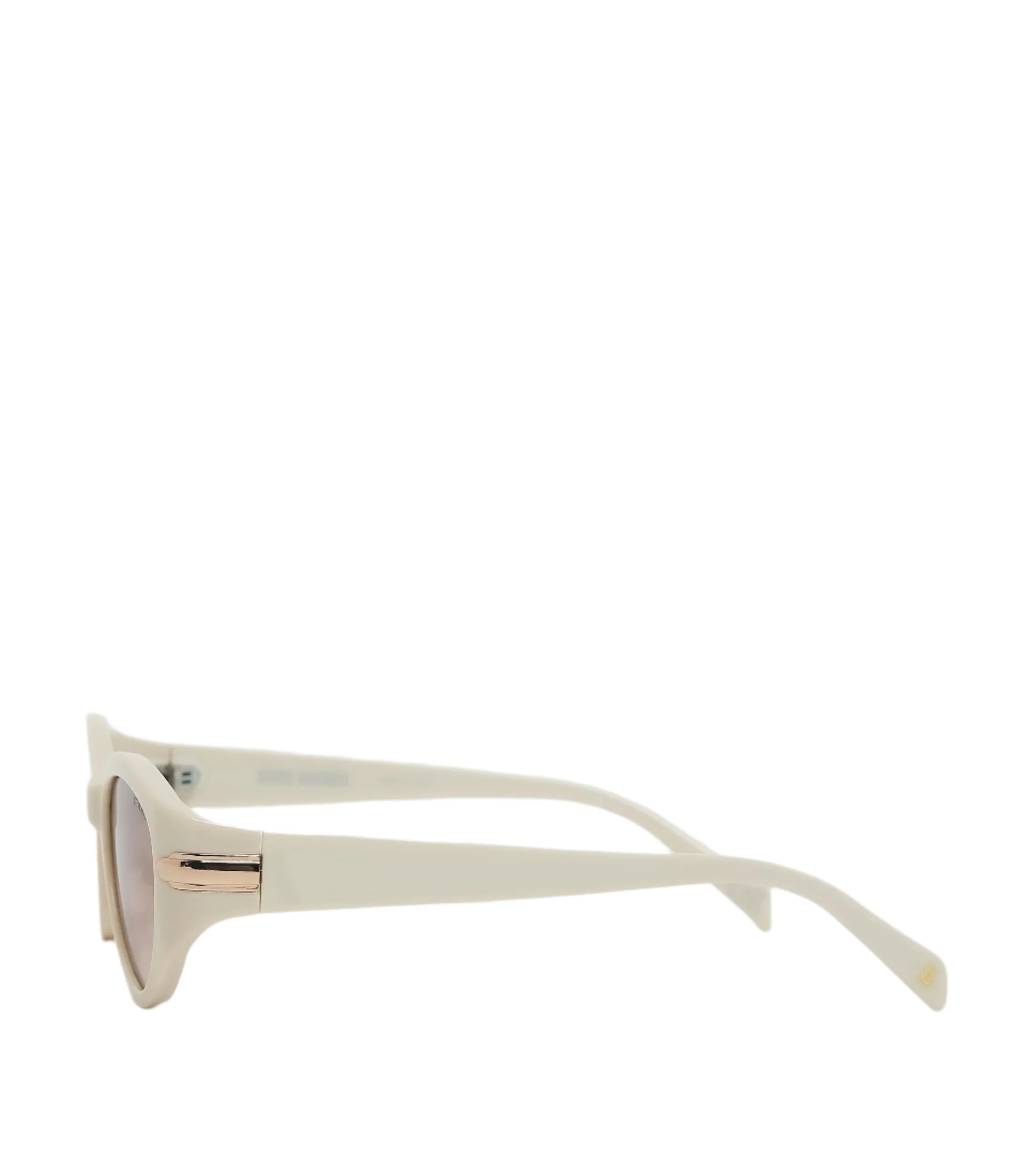 Sleek Women's Off White Sunglasses - Image 3