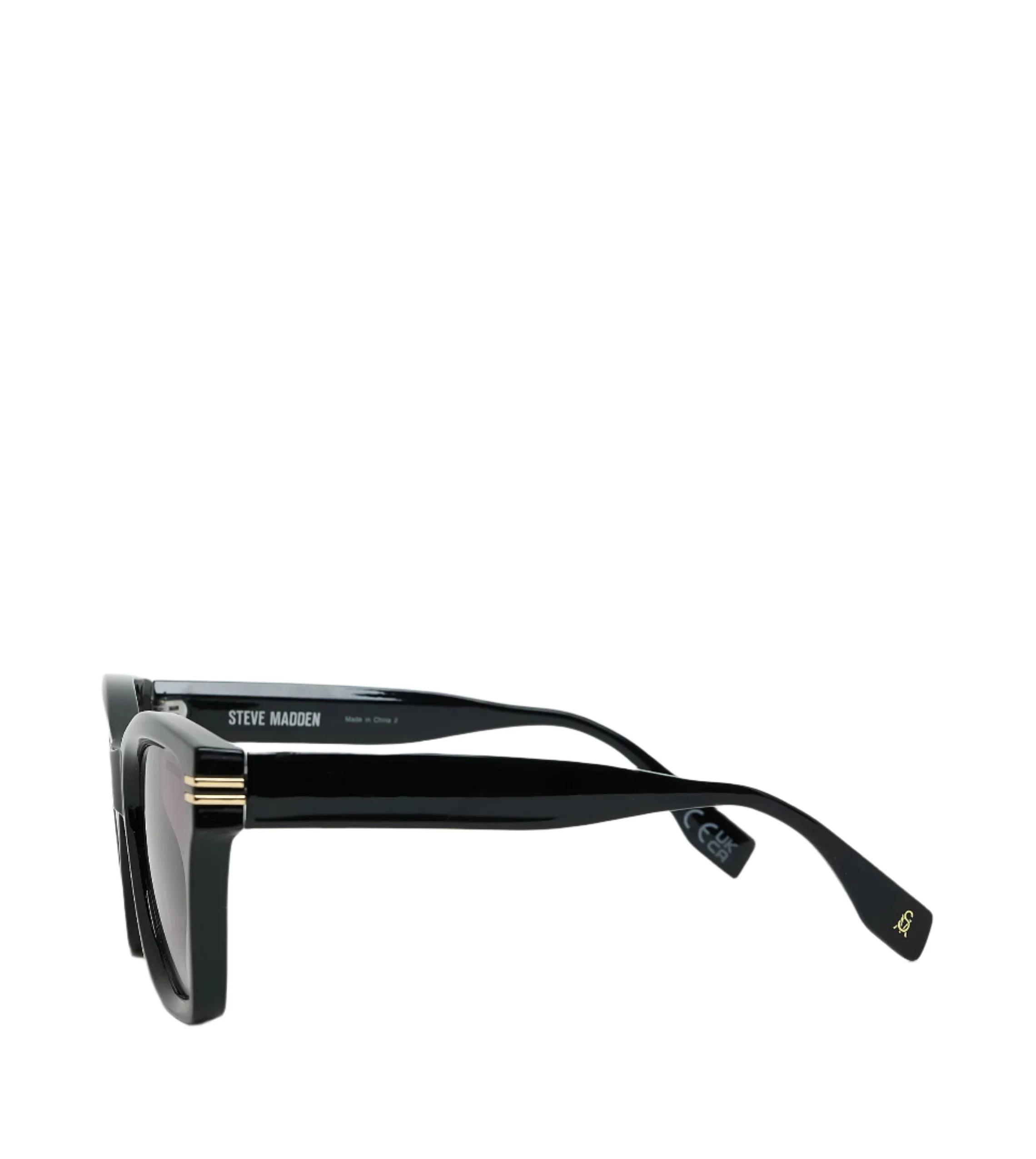 Classic Women's Black Sunglasses - Image 3