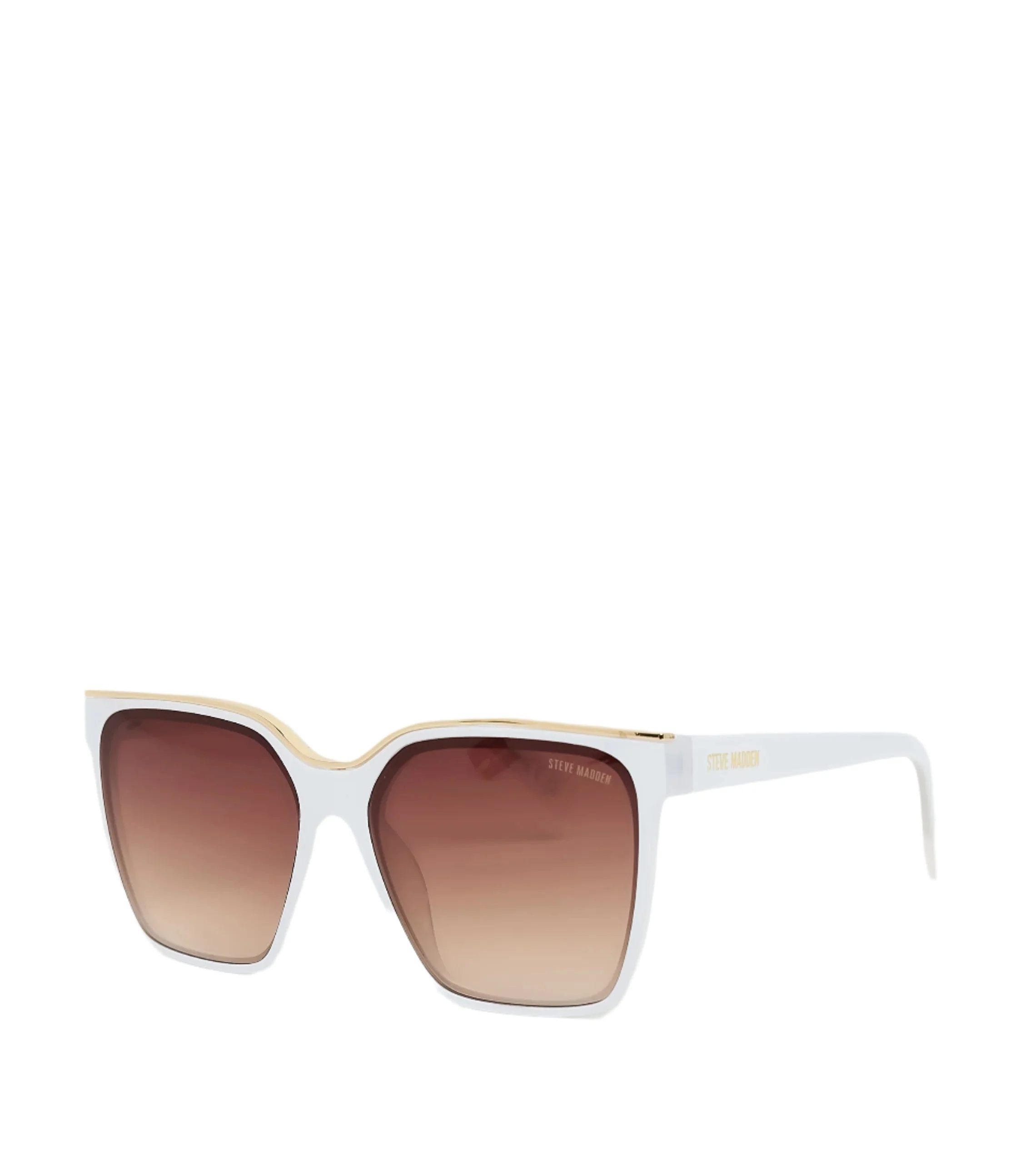 Classisc Women's White Sunglasses - Image 2