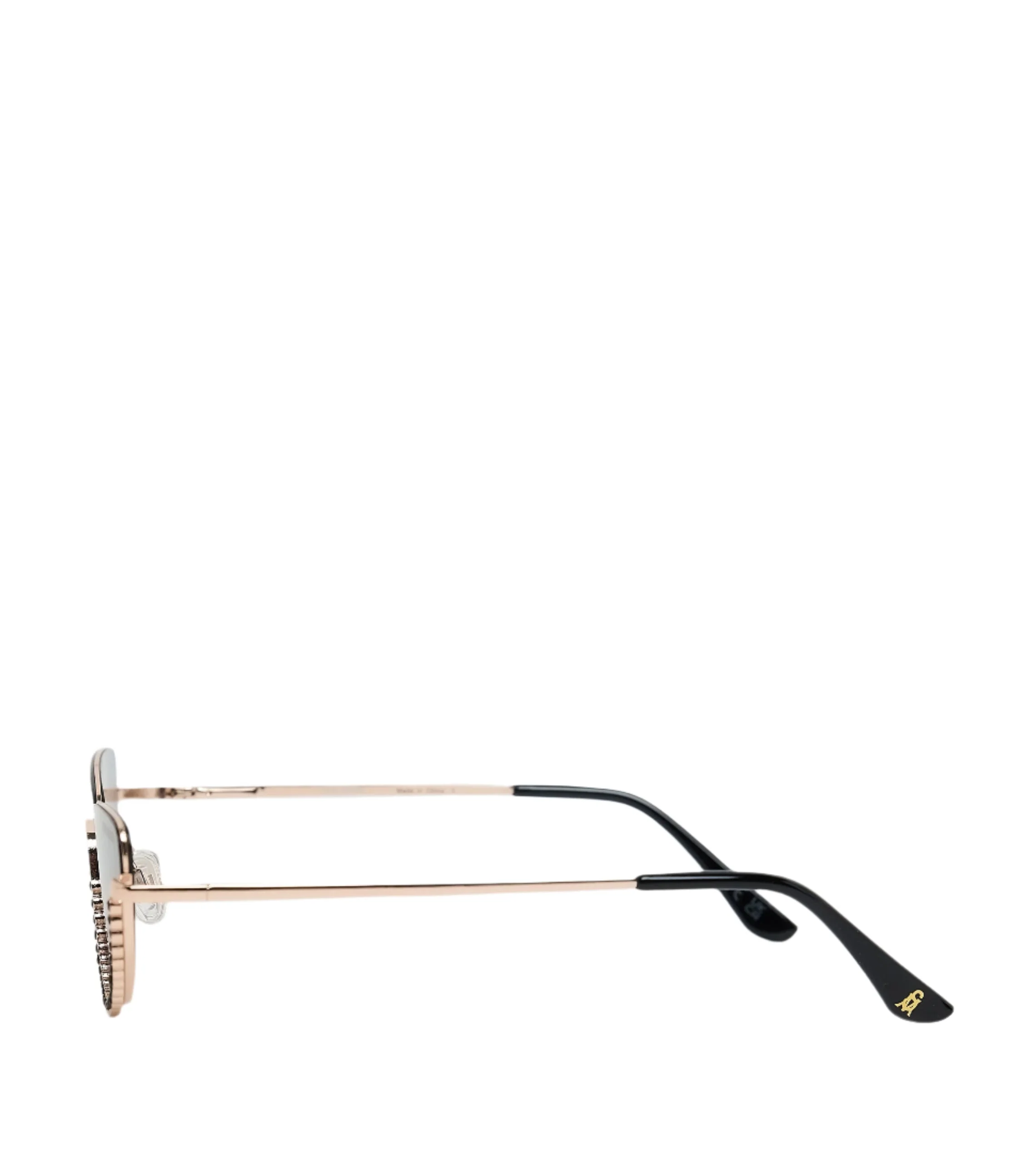 Statement Women's Rose Gold Sunglasses - Image 4