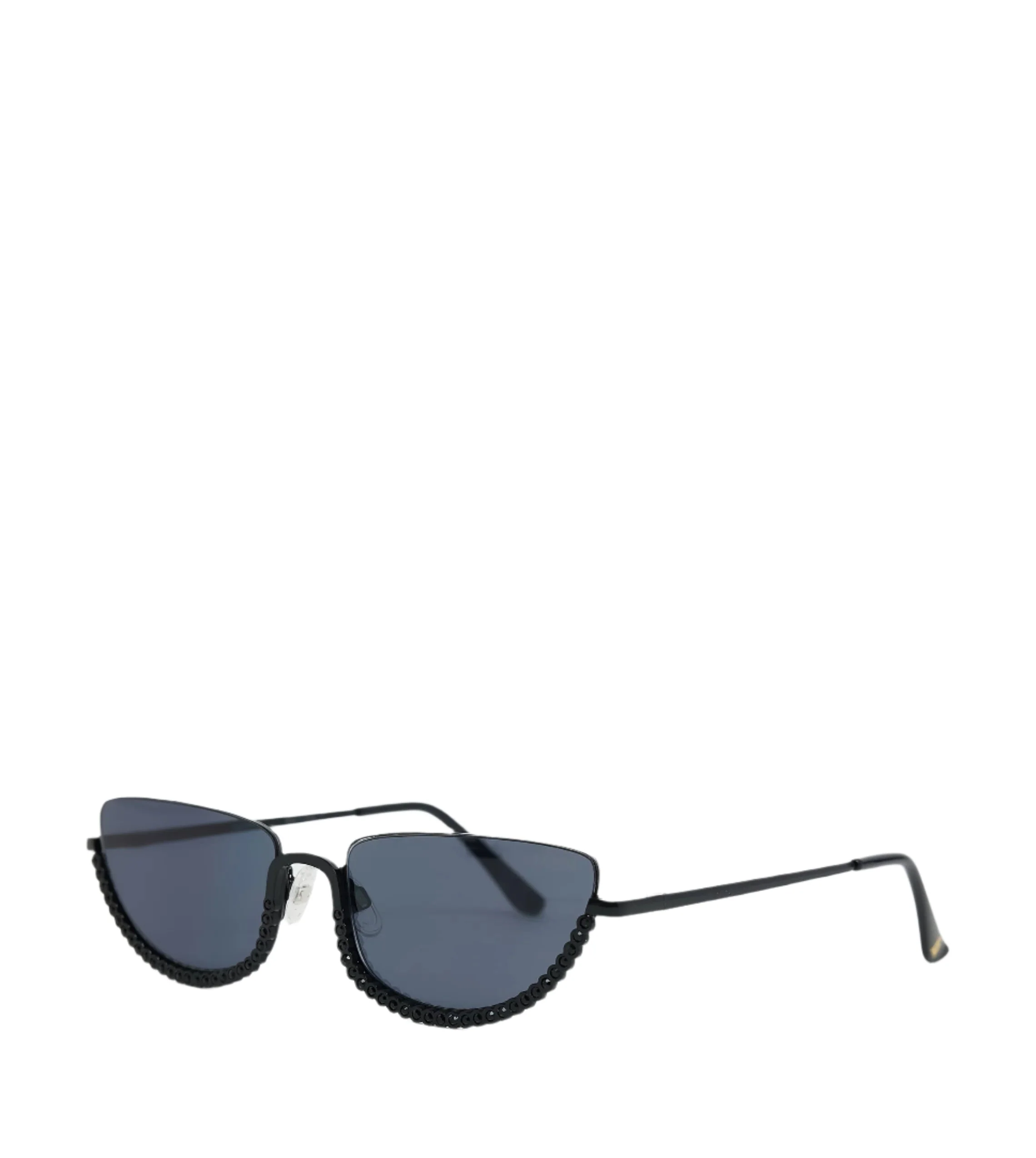 Chic Women's Black Sunglasses - Image 2