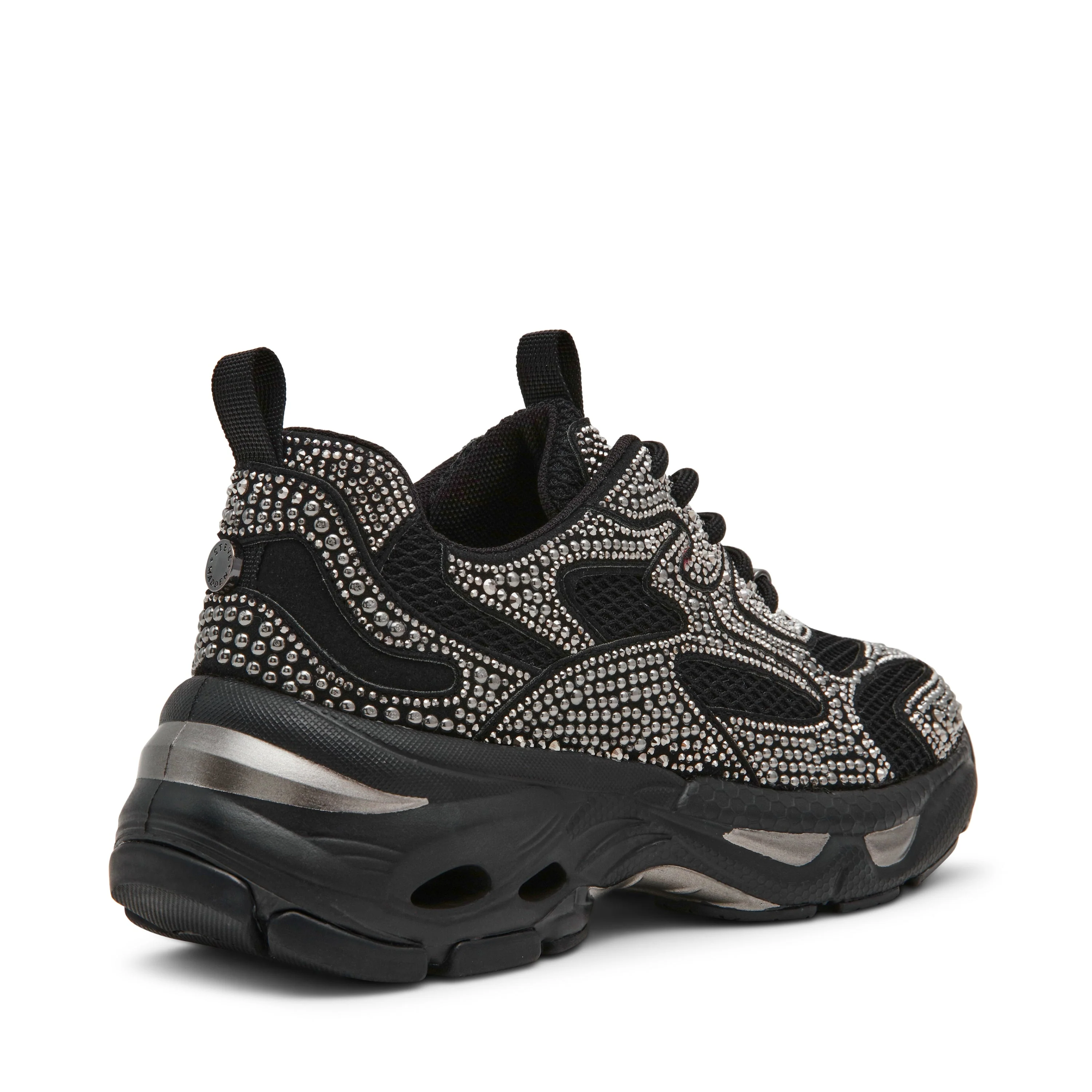 Zonar-R Black Women's Low Top Sneakers - Image 4